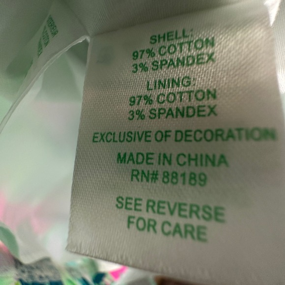 NWT Lilly Pulitzer Vena Halter Shift Dress 12 Beaded Tropical Print Pink Green‎ - Picture 4 of 8